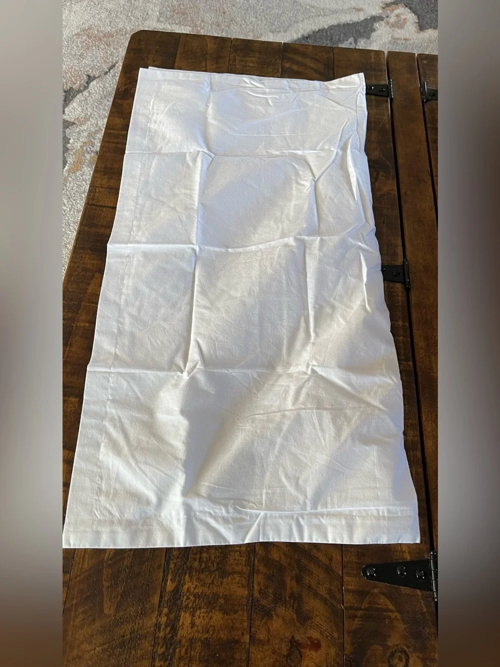 NWOT Quince Organic Crisp Percale Euro Sham, 26 X 26 (White)